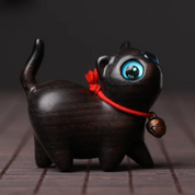 Catique Wooden Cat Ornament