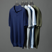 Domenico Cotton Knit Polo