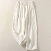 Lila Linen Wide-Leg Pants