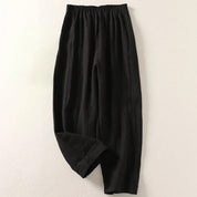 Lila Linen Wide-Leg Pants