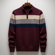 Belmont Cotton Zip Sweater
