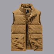 Montclair Corduroy Fleece Vest
