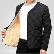 Davide Verdi Fleece Quilted Jacket