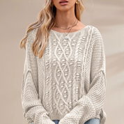 Sophia Cable Knit Sweater