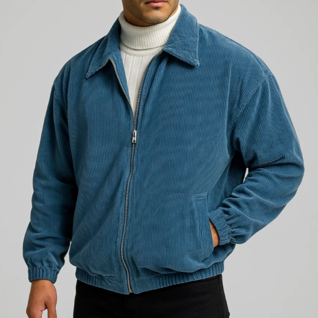Elston Corduroy Zip Jacket