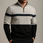 Windsor Striped Cotton Sweater