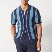 Luca Striped Viscose Shirt