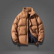 Emanuele Toscano Suede Puffer Jacket