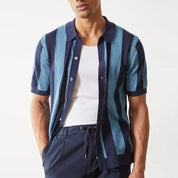 Luca Striped Viscose Shirt