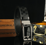 Matteo Steele Leather Belt