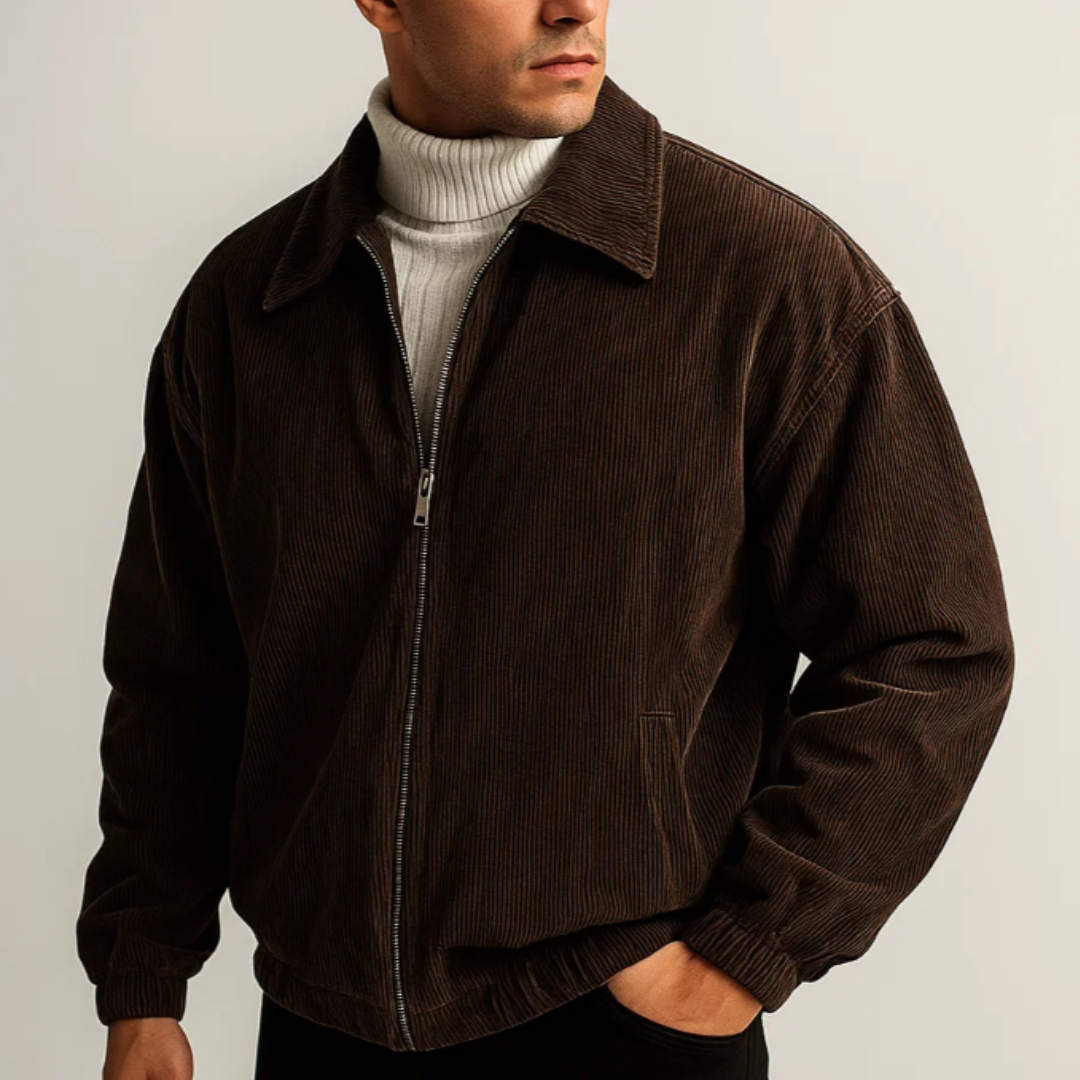 Elston Corduroy Zip Jacket