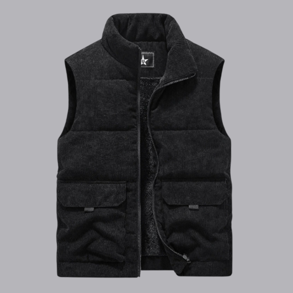 Montclair Corduroy Fleece Vest