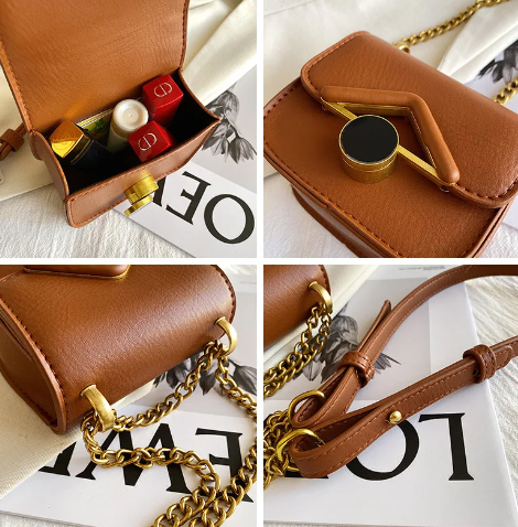 Chic Leather Crossbody Bag