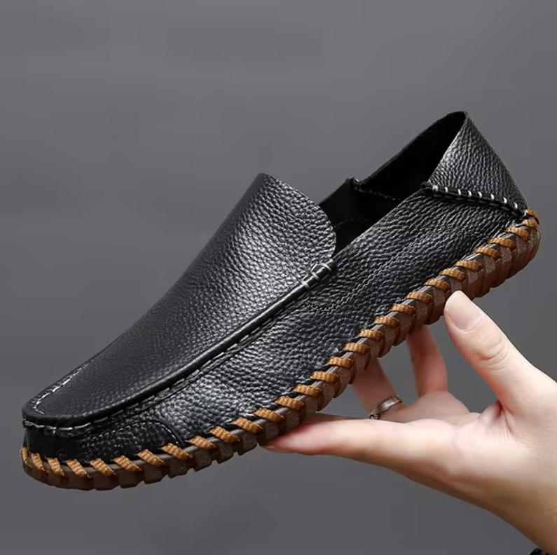 Marco Vieri Leather Loafers