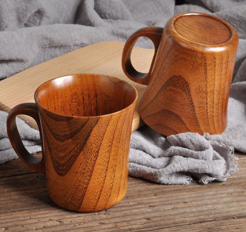 JujubeBrew Wooden Cups