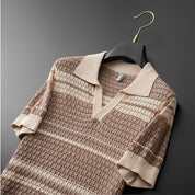 Riviera Striped Polo Shirt