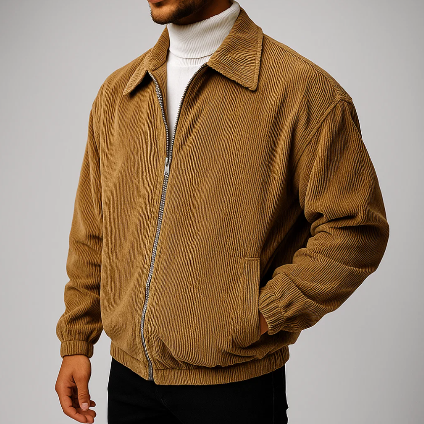 Elston Corduroy Zip Jacket