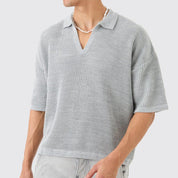 Weston Textured Cotton Polo