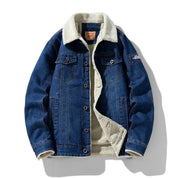 Hawkins Denim Fleece Jacket