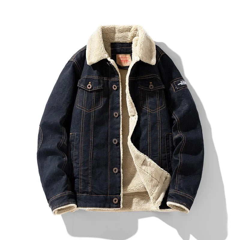 Hawkins Denim Fleece Jacket