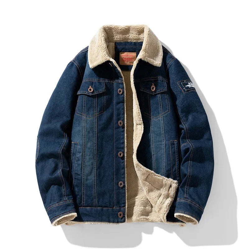 Hawkins Denim Fleece Jacket