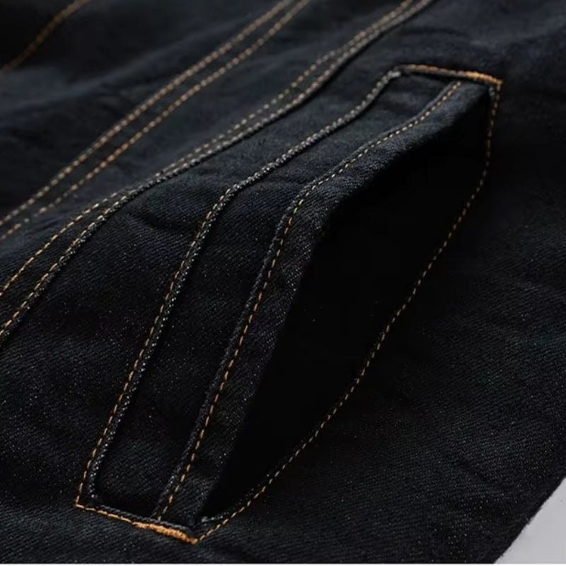 Hawkins Denim Fleece Jacket