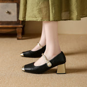 Celeste Block Heel Pumps