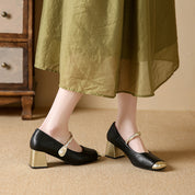 Celeste Block Heel Pumps