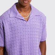 Miles Textured Polo Shirt