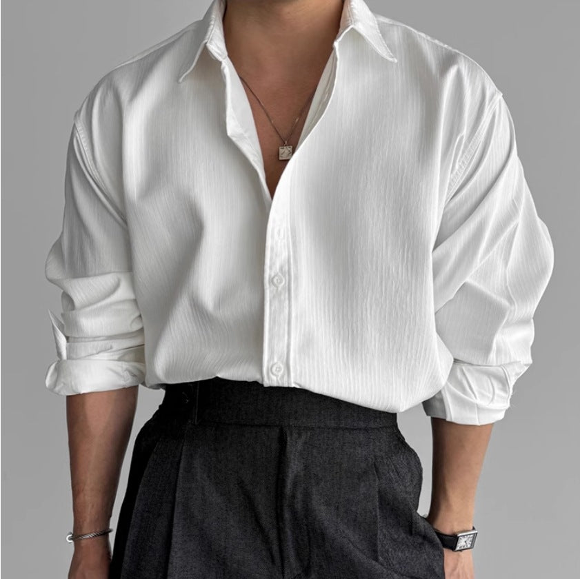 Santino Pleated Shirt