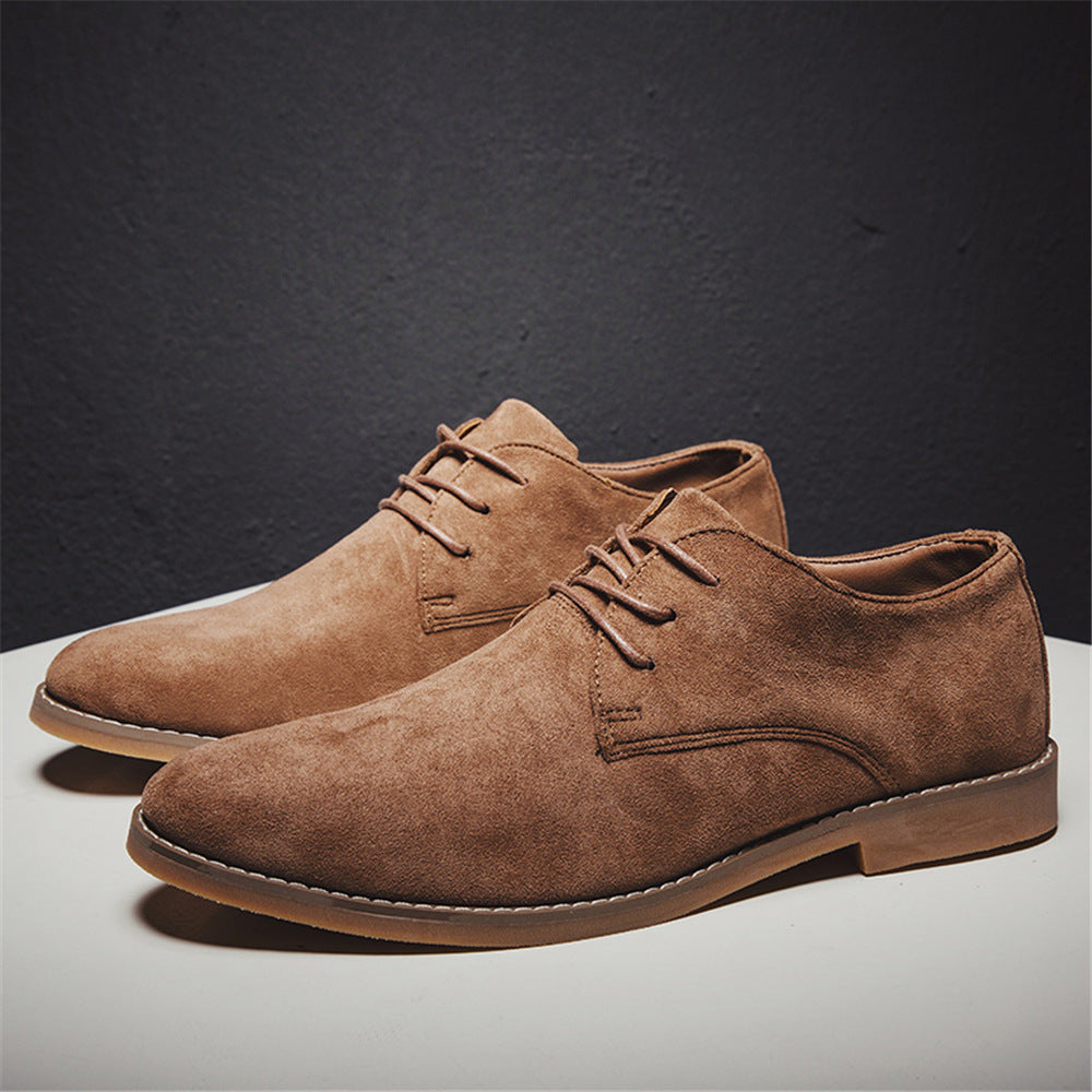 Riccardo Suede Derby Shoes