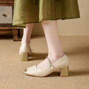 Celeste Block Heel Pumps
