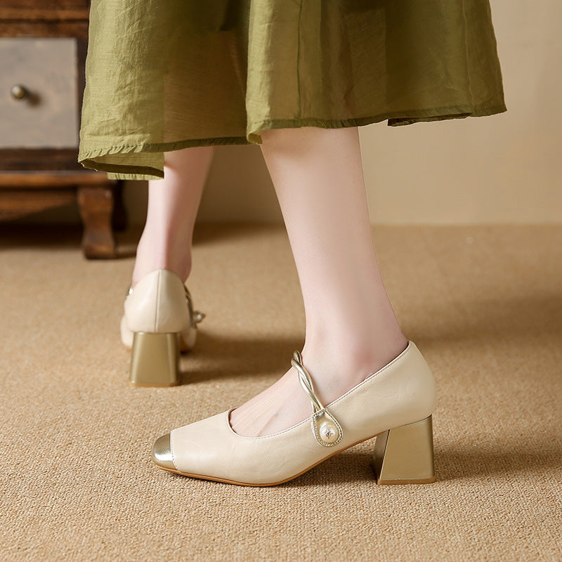 Celeste Block Heel Pumps