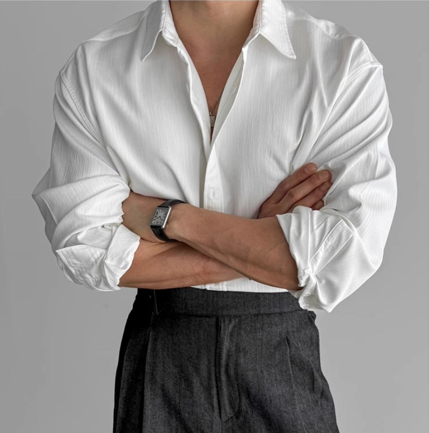 Santino Pleated Shirt