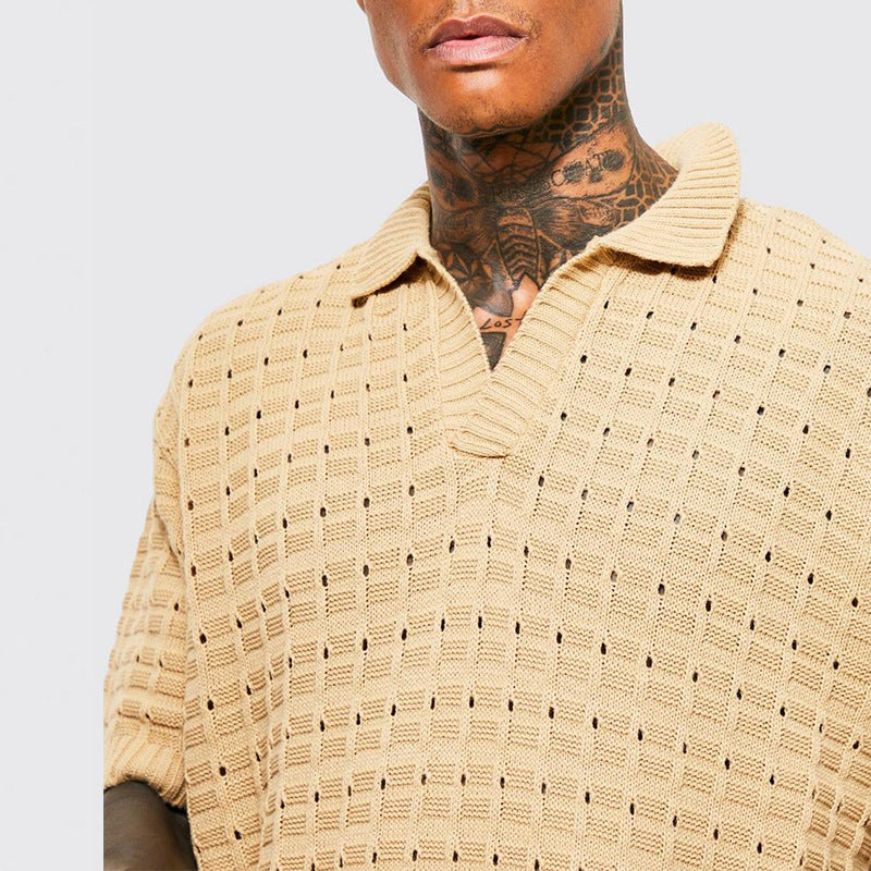 Miles Textured Polo Shirt