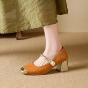 Celeste Block Heel Pumps