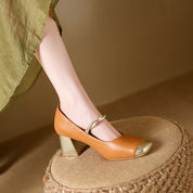 Celeste Block Heel Pumps