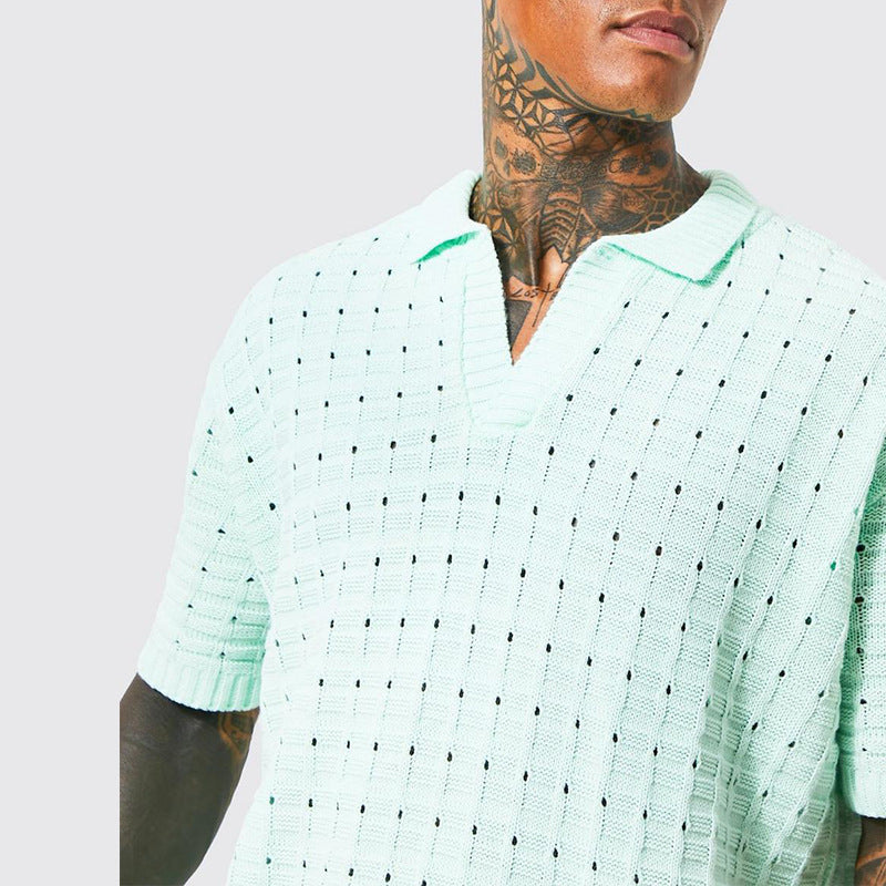 Miles Textured Polo Shirt