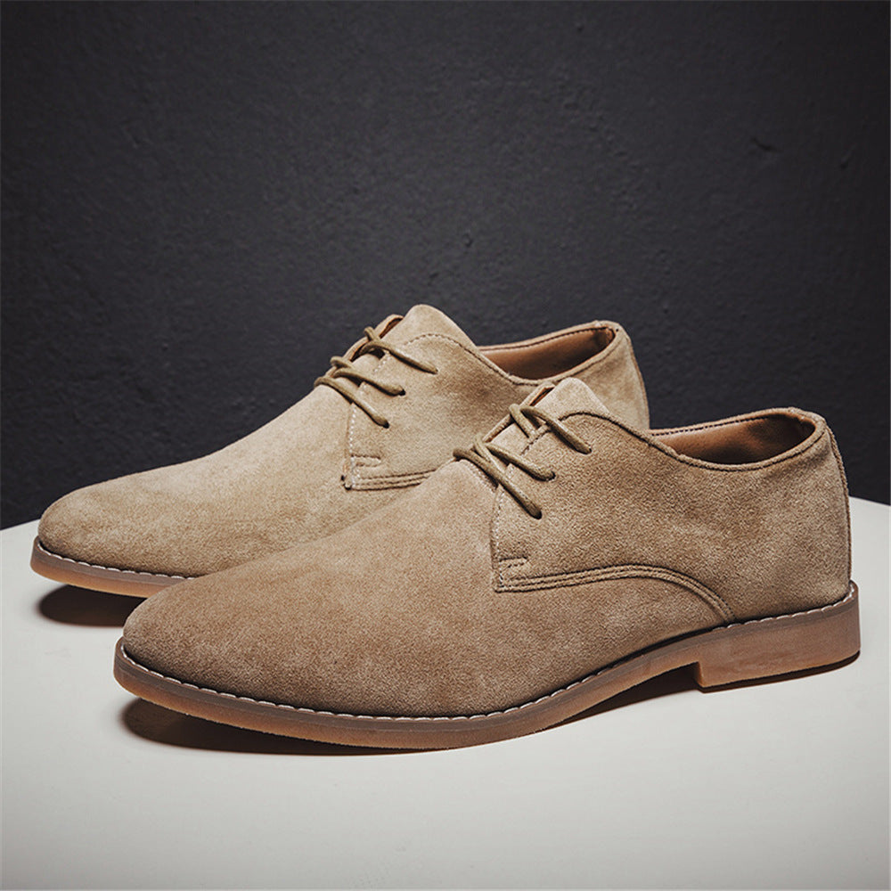 Riccardo Suede Derby Shoes