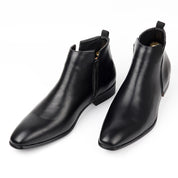 Carver Retro Zipper Chelsea Boots