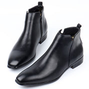 Carver Retro Zipper Chelsea Boots