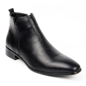 Carver Retro Zipper Chelsea Boots