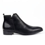 Carver Retro Zipper Chelsea Boots