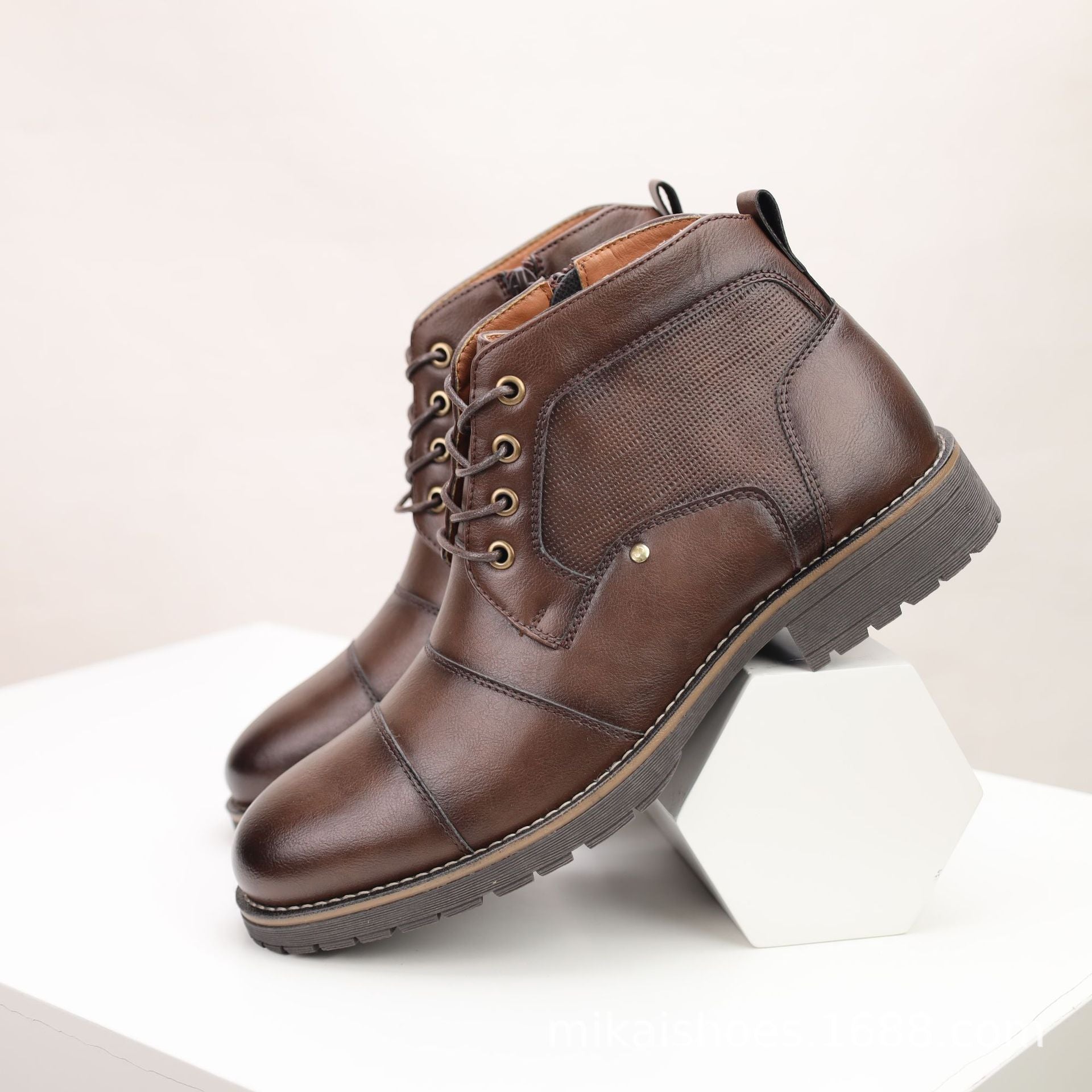 Morven Leather Ankle Boots