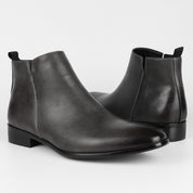 Carver Retro Zipper Chelsea Boots