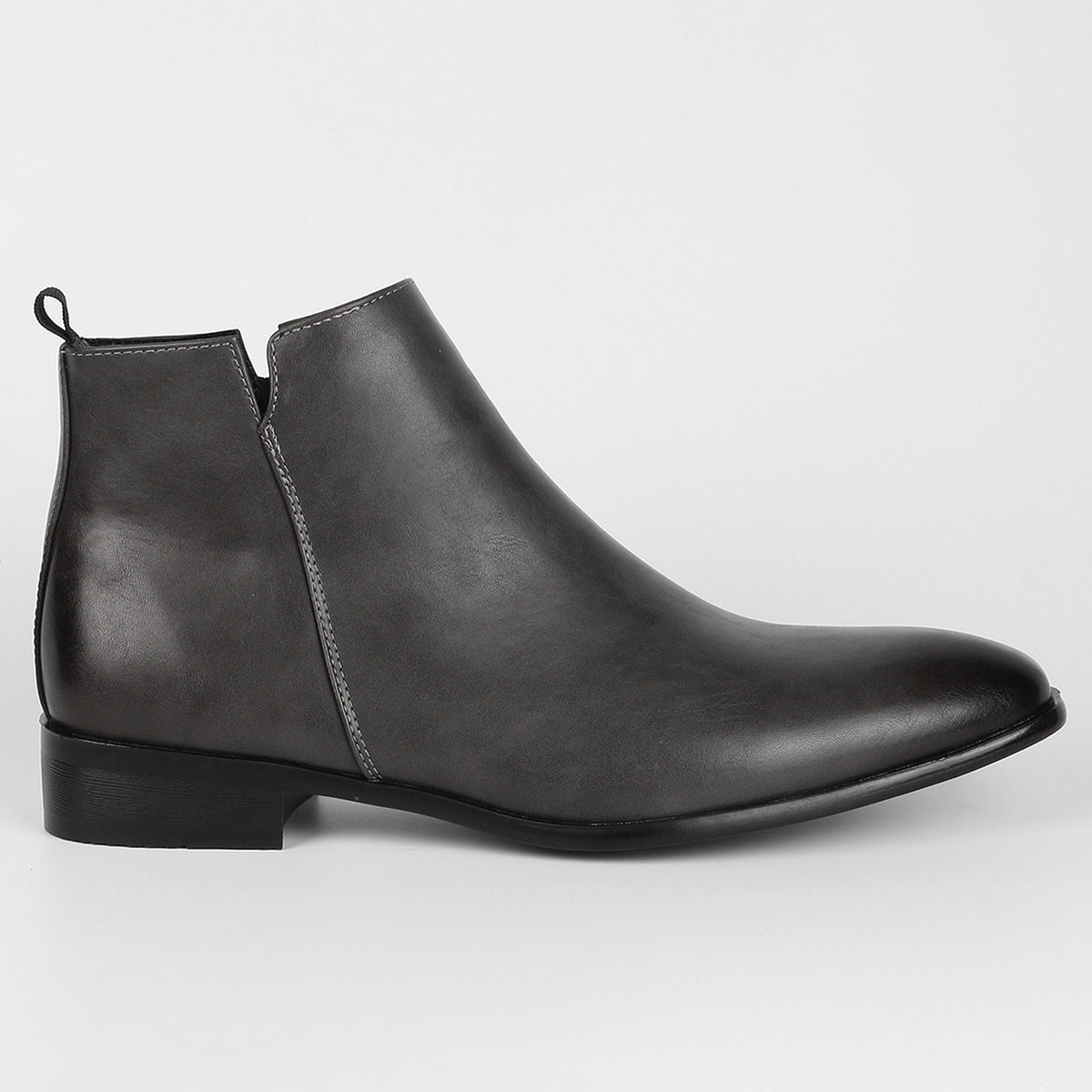 Carver Retro Zipper Chelsea Boots