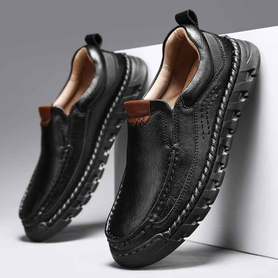 Angelo Ferri Leather Loafers