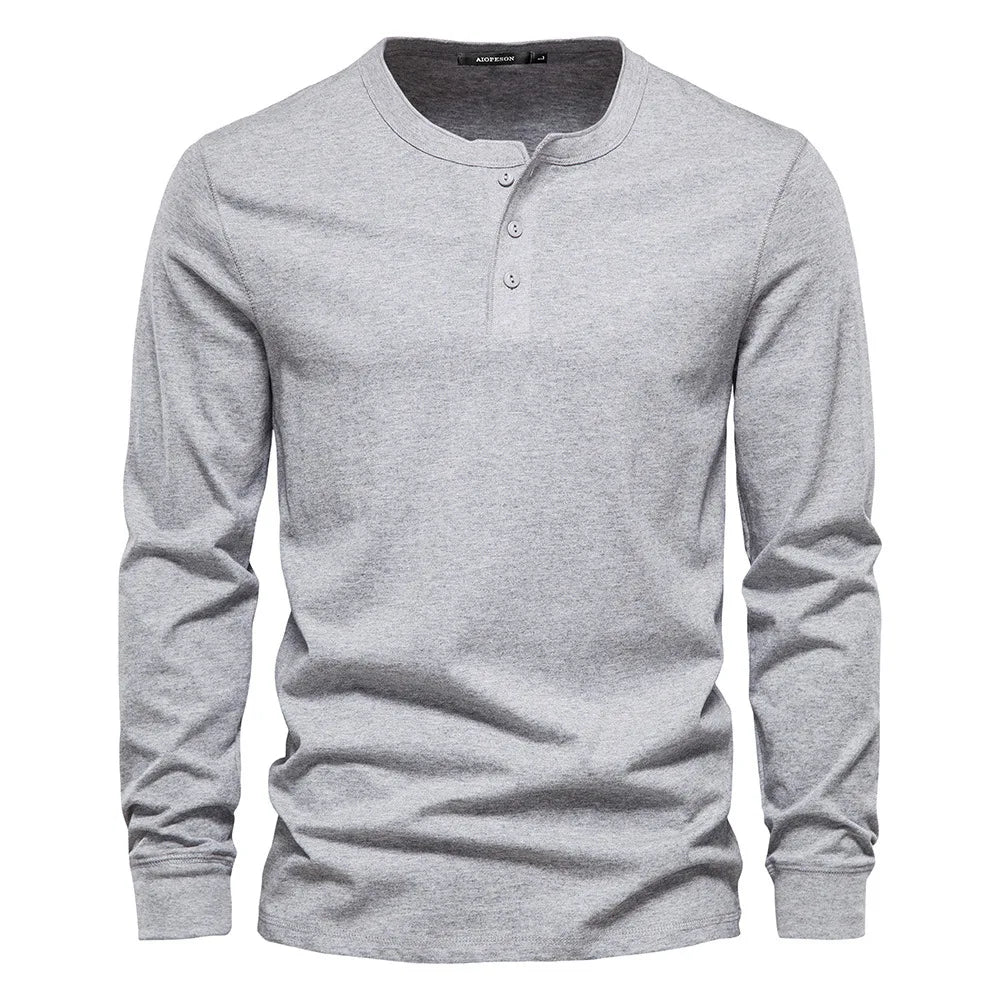 Harrington Long Sleeve Henley