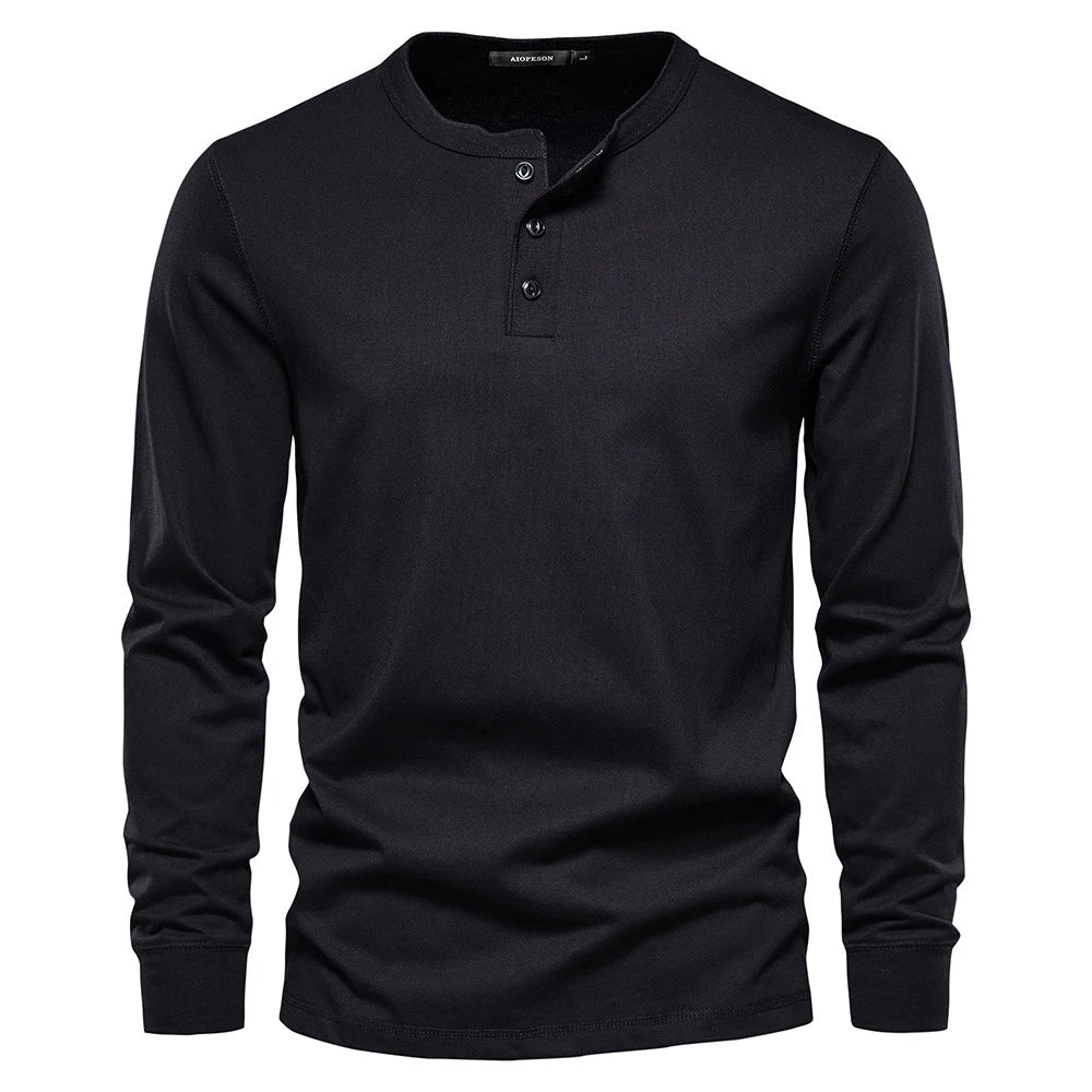 Harrington Long Sleeve Henley
