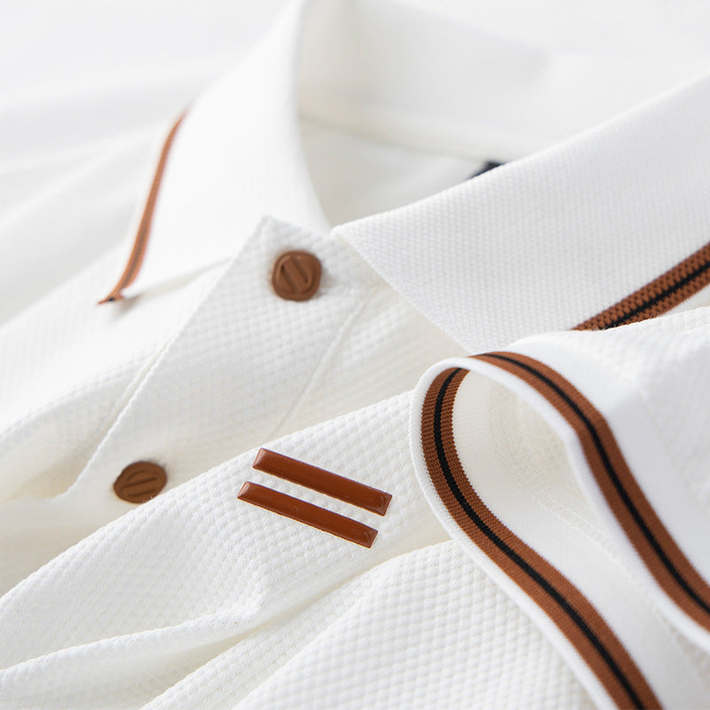 Halston Cotton Polo Shirt